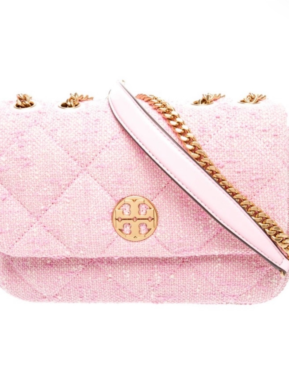 Tory Burch Willa Tweed Shoulder Bag
